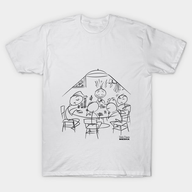 Poker night! T-Shirt by Rick714